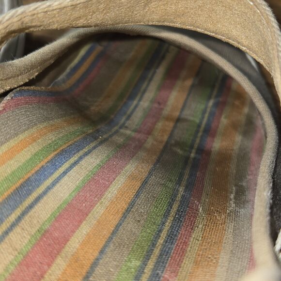 Dansko Vegan Valerie Mary Jane Women 9.5-10 EU 40 Shoe Beige Canvas Buckle Clogs - Picture 10 of 13